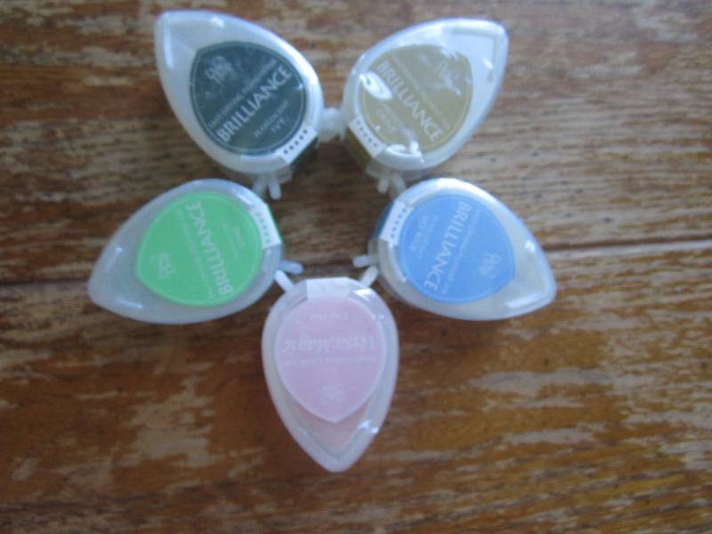lot of 5 Dew Drop fast-drying pigme...