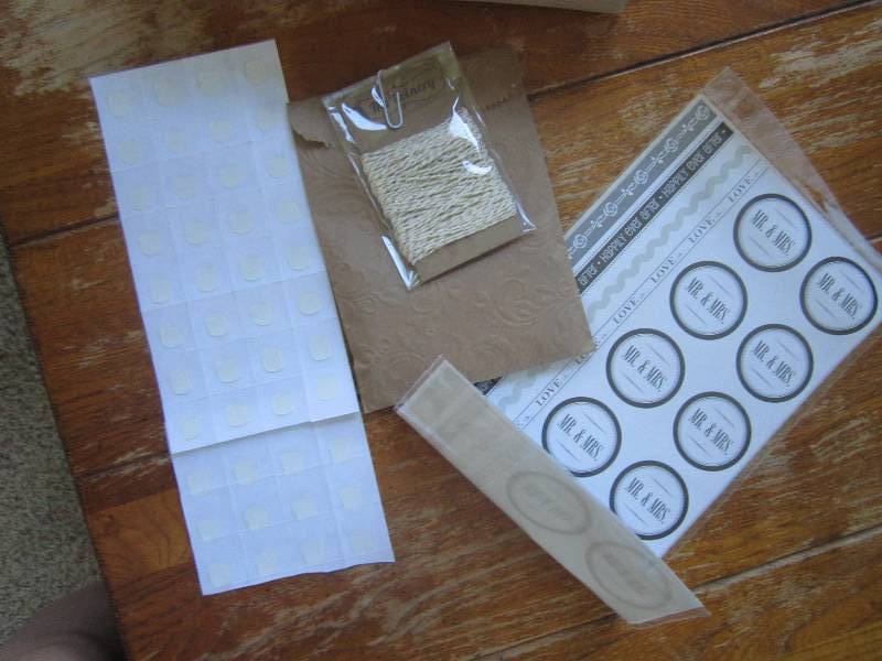 you did it Craft kit 12 burlap bag...
