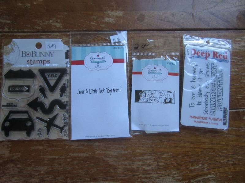 lot of 4 stamp sets ...