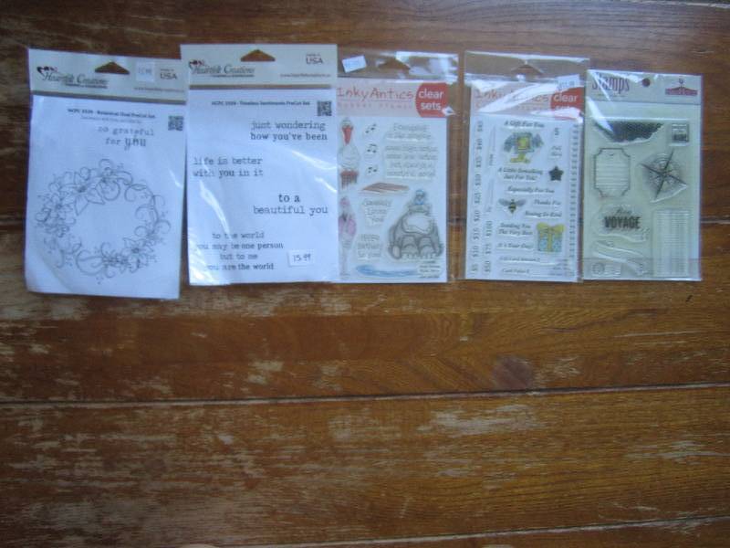 lot of 5 stamp sets ...
