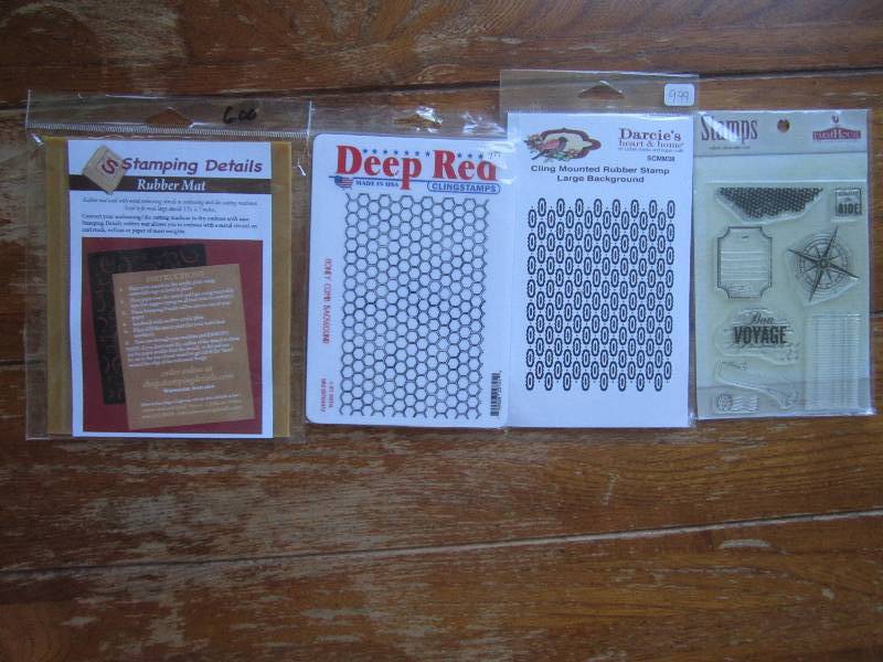 mixed lot of stamping details rubbe...