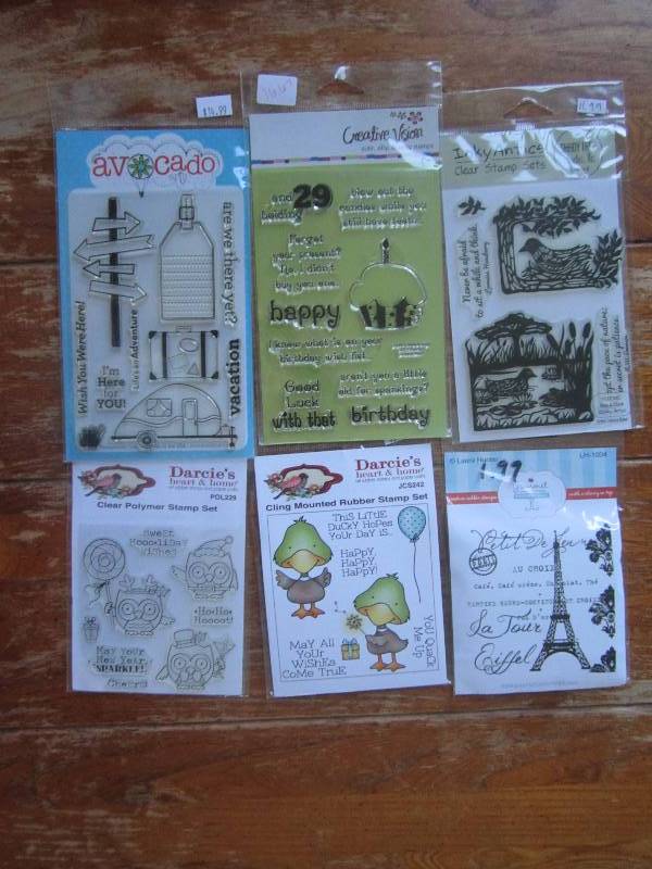 lot of 6 stamp set ...