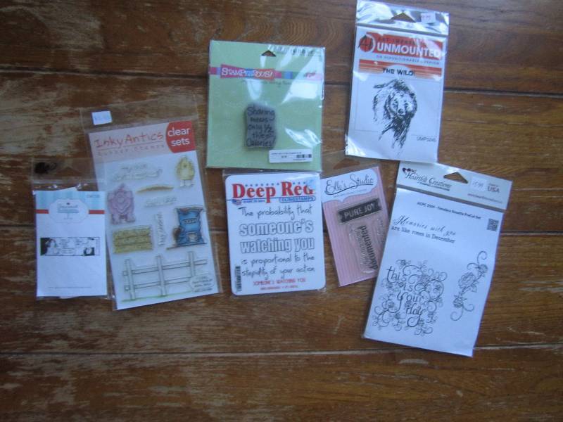 lot of 7 stamp sets ...