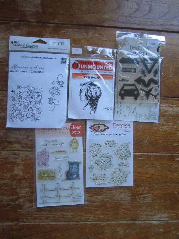 lot of 6 stamp sets ...