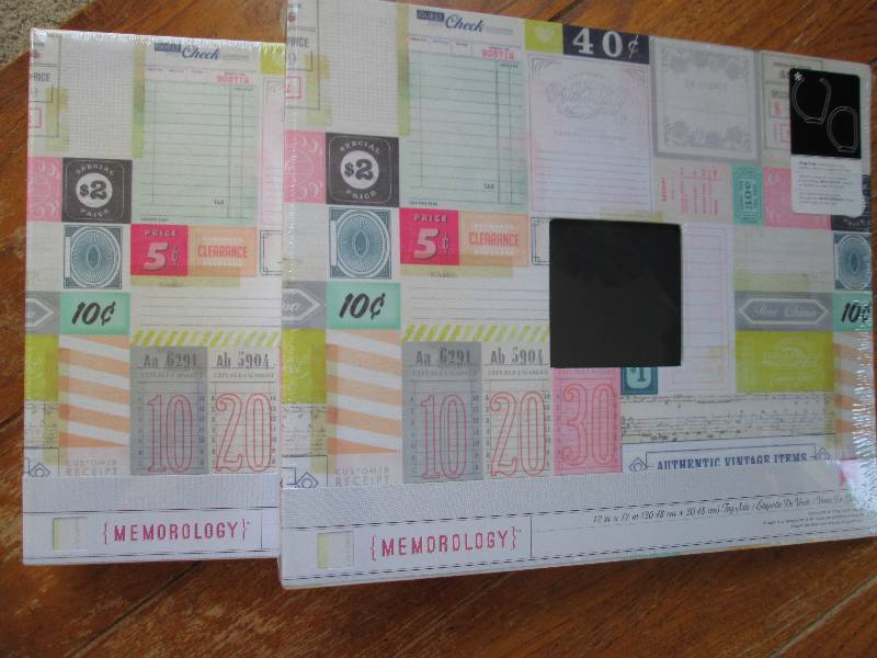 lot of 2 memorology 12 x 12in premi...