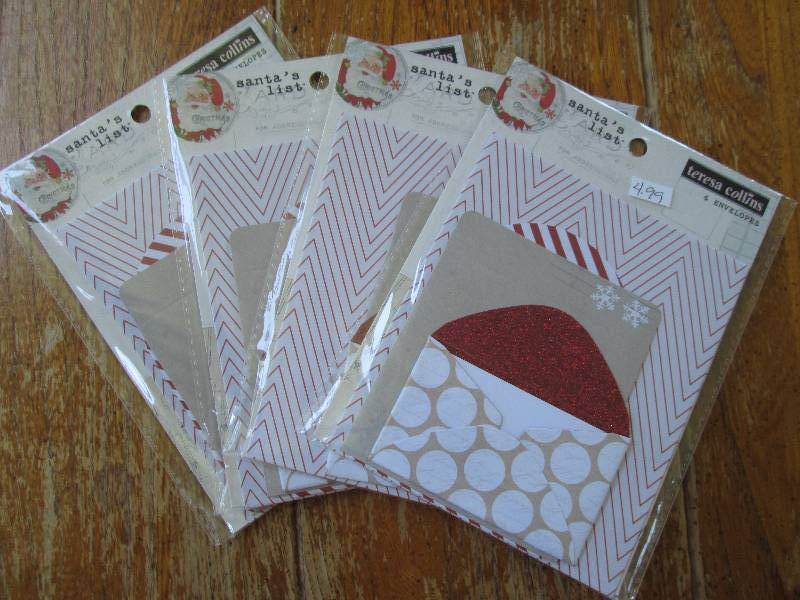 lot of 4 tersea collins santas list...