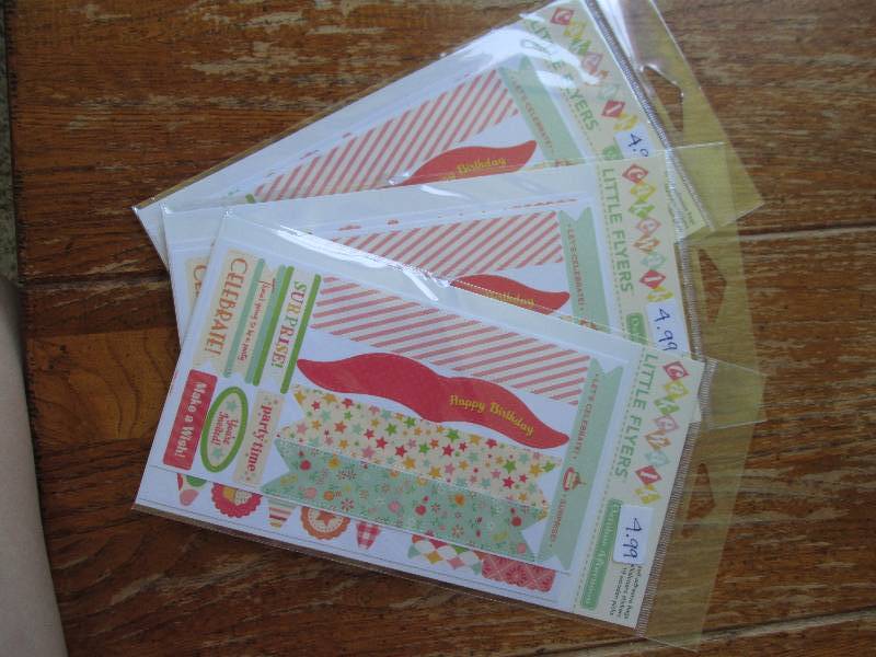 3 cakewalk little flyers self-adhes...