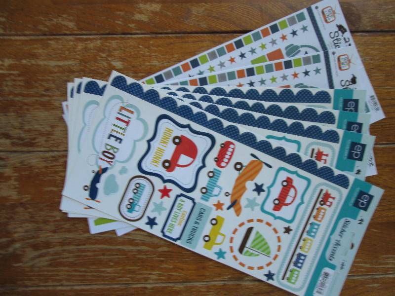 7 sheets of sticker accents 21 stic...