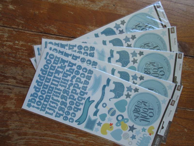 5 studio calico stickers ...