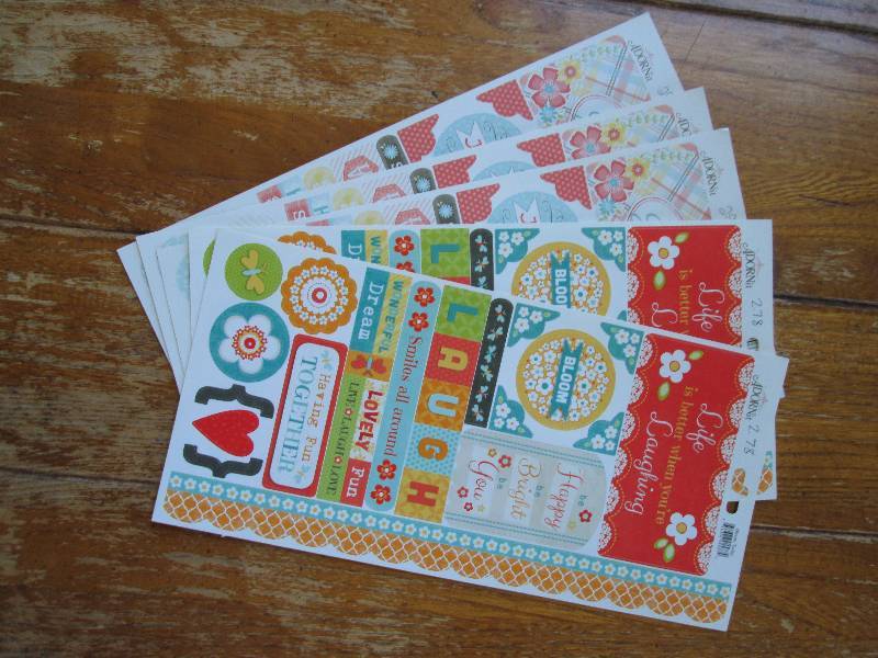 5 adorn it stickers ...