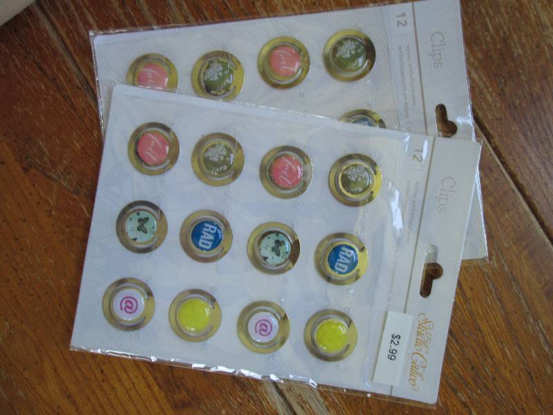2 studio calico epoxy embellishment...