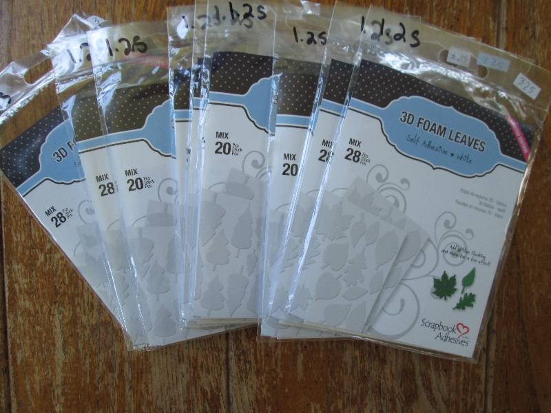 4 chipboard packs ...