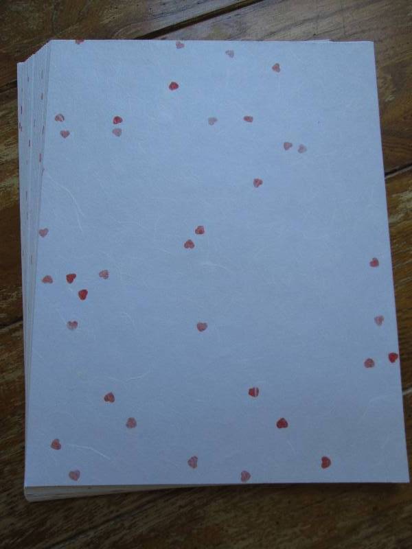 lot of double sided red and white w...