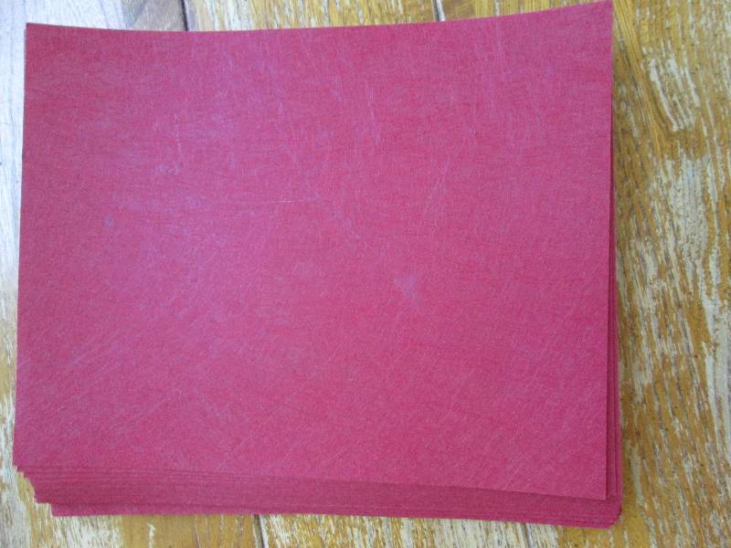 lot of red twist scrapbook cardstoc...