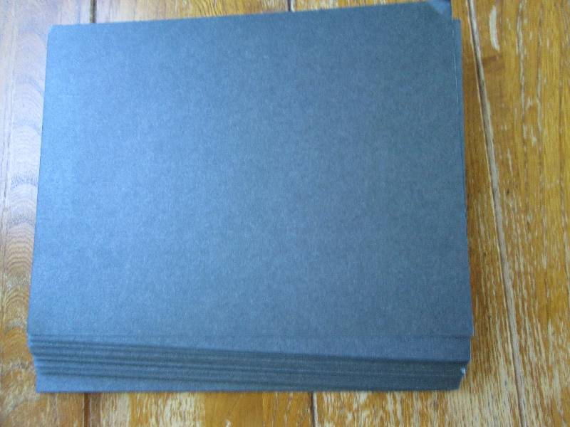 large lot of black shimmer scrapboo...