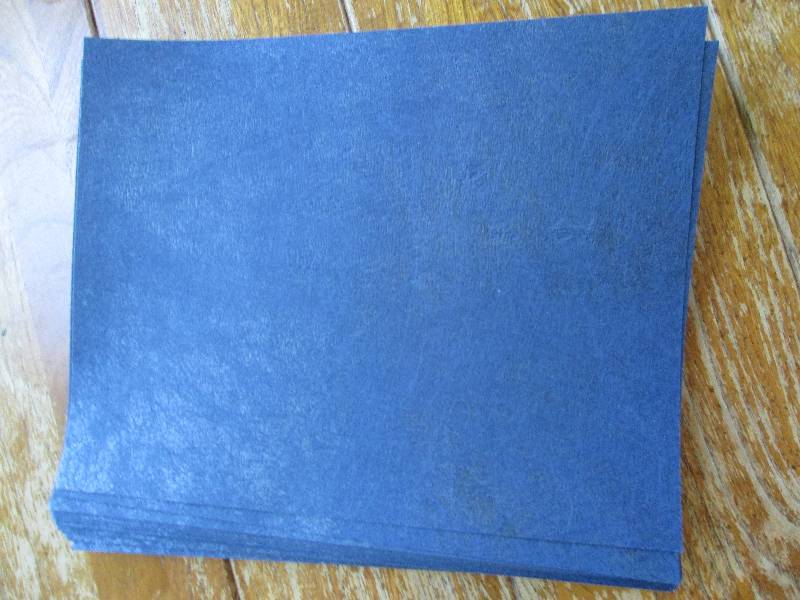 lot of navy blue twist scapbook pap...