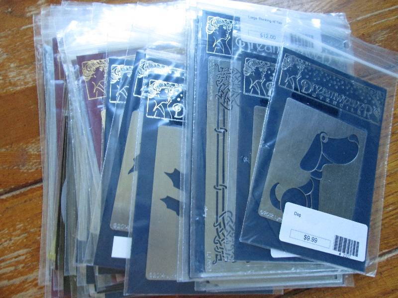 large lot ofdreamweaver stencils ...