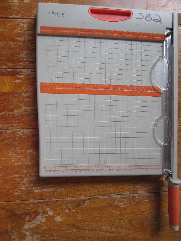 tonic studios paper cutter ...