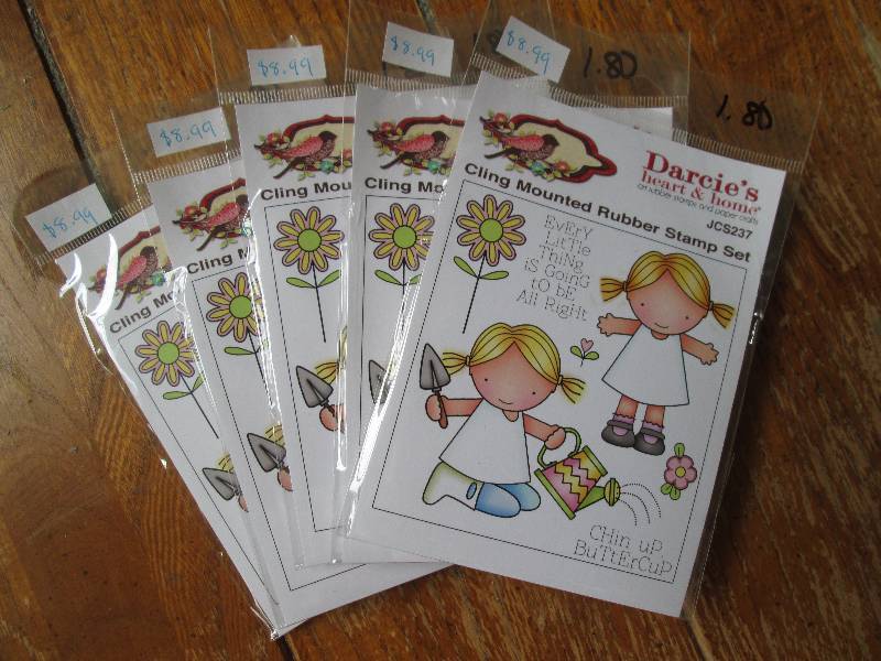 lot of 5 darcies heart and home art...