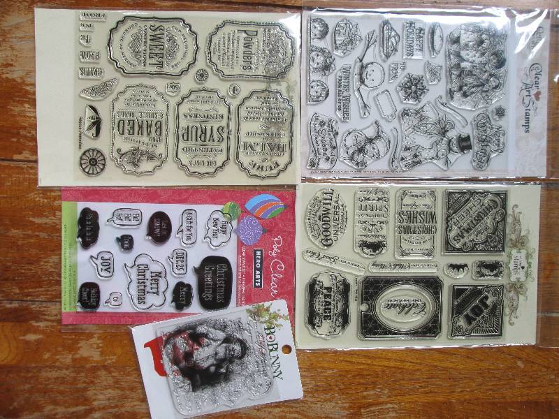 lot of 6 waltzing mouse stamps, cle...