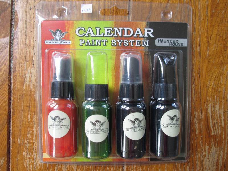 Calendar paint system Tattered ange...