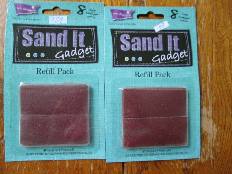 lot of 2 color care card stock sand...