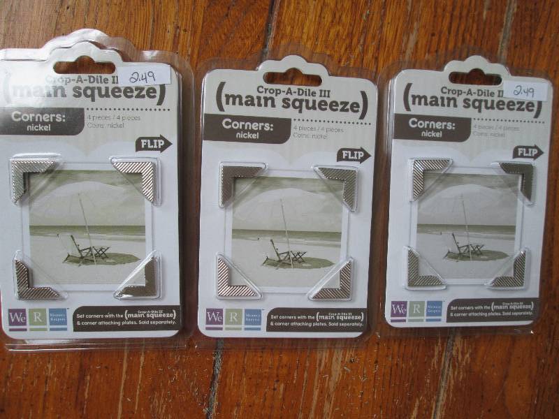 lot of 3 crop-a-dile 111 corners n...