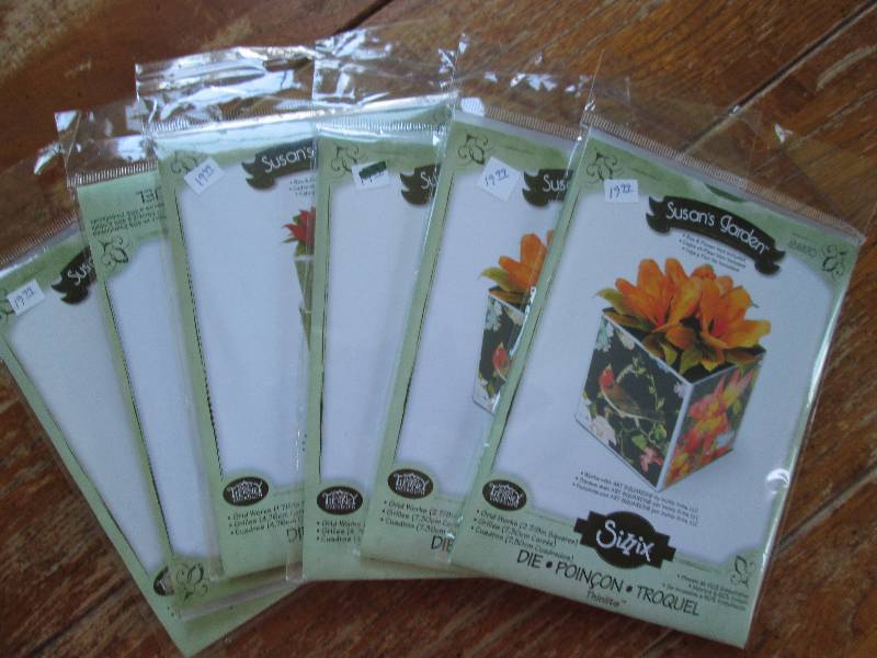 lot of 6 susans garden sizzixthinli...