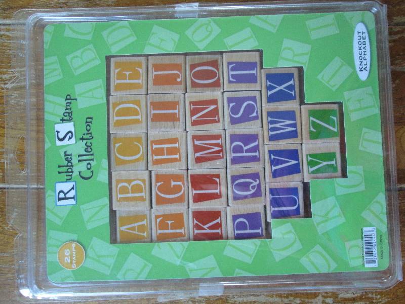 rubber stamp collection 26 stamps ...