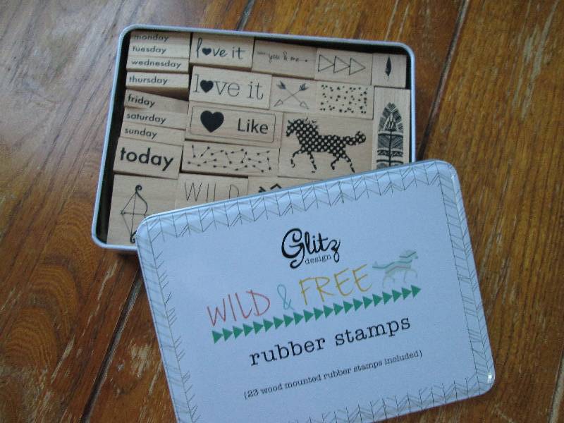 glity design wild and free rubber s...