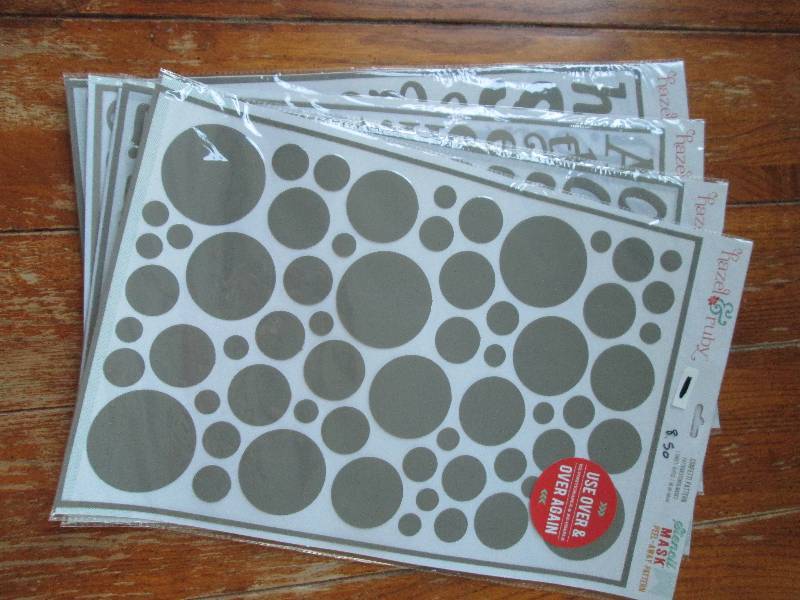 lot of 4 hazel and ruby stencil mas...