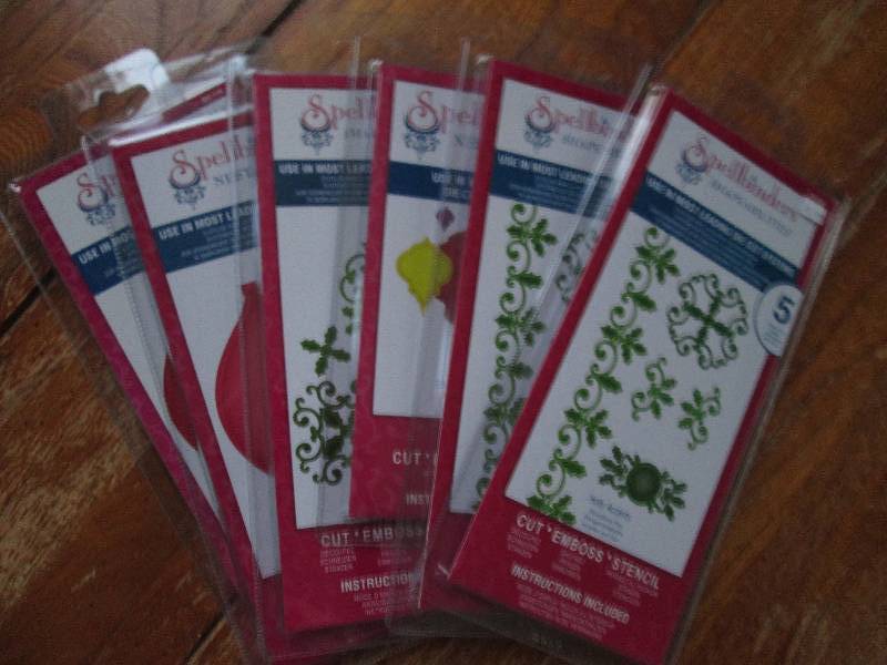 lot of 5 spellbinder shapeabilities...