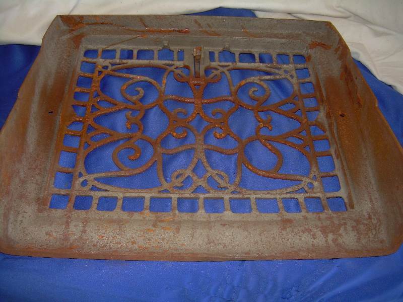 vintage iron vent cover