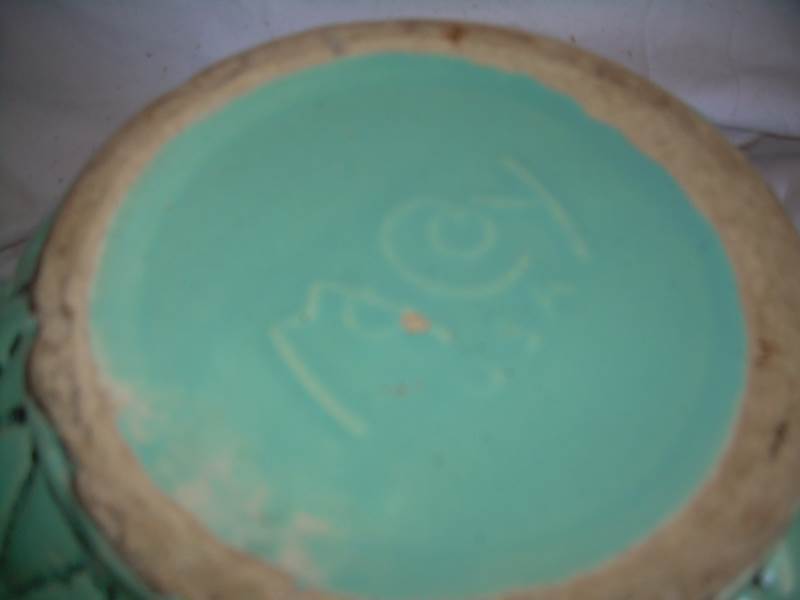 antique mc coy flower pot