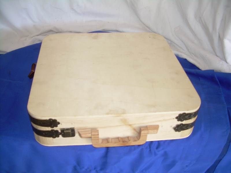 vintage wooden box