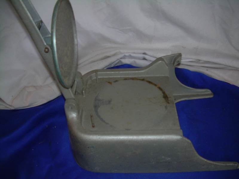 Antique burger press