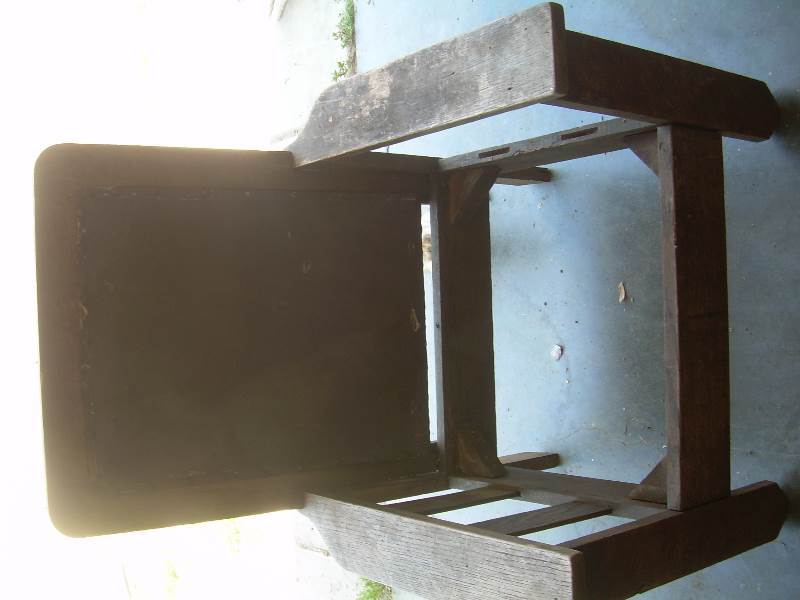 Antique wooden chair