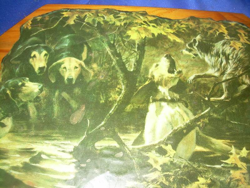 Antique dog picture