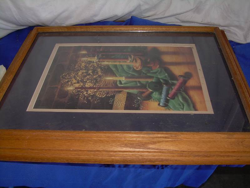 Beatiful wall hanging oak frame
