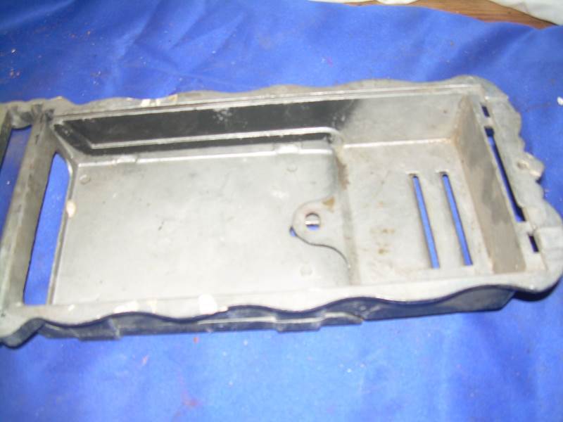antique metal mail box