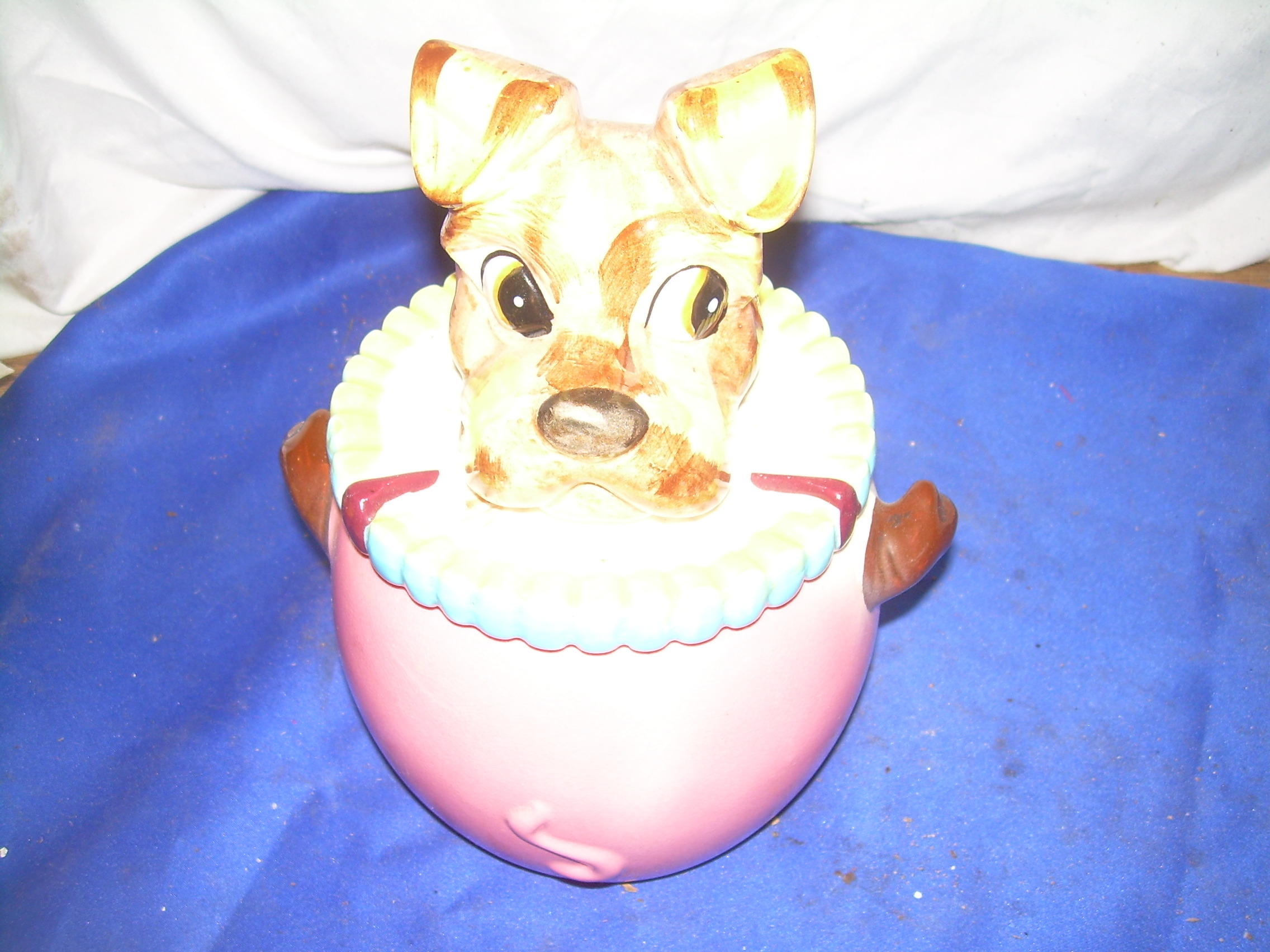 vintage  ucagoo dog cookie jar