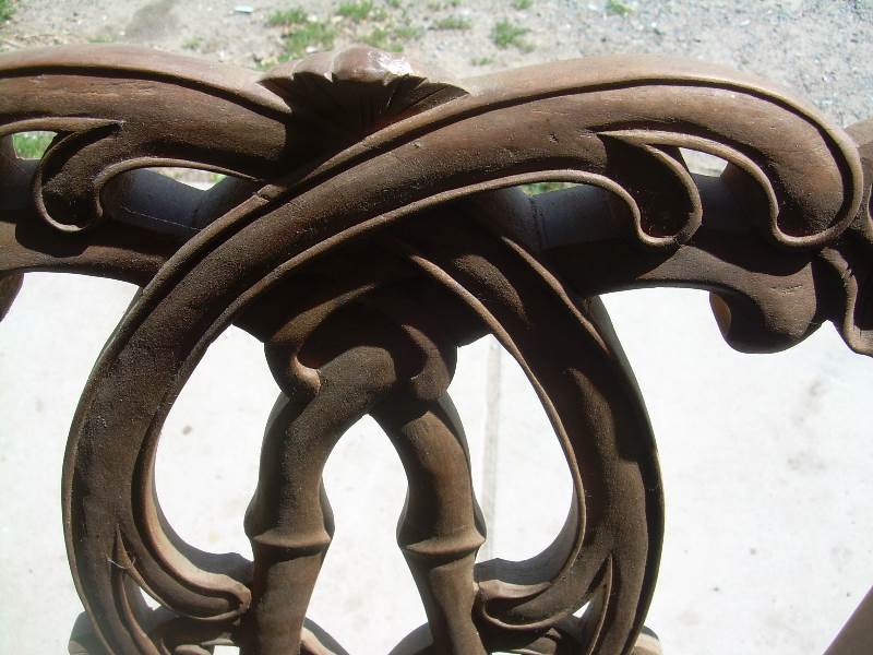 antique wooden chair