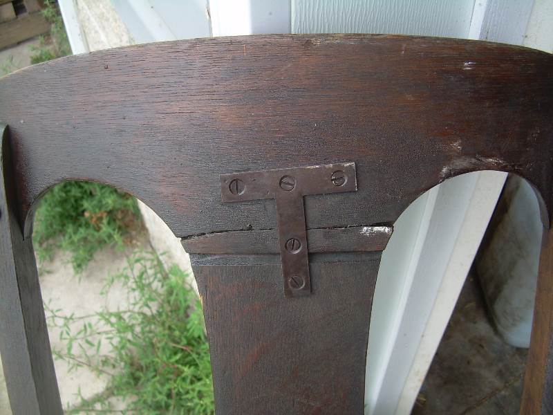 vintage wood chair
