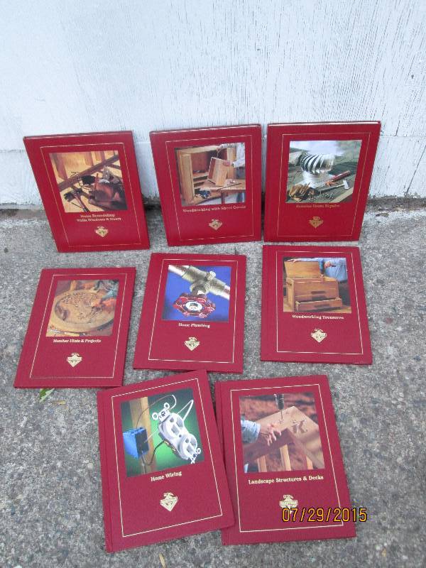 8 Handyman books...