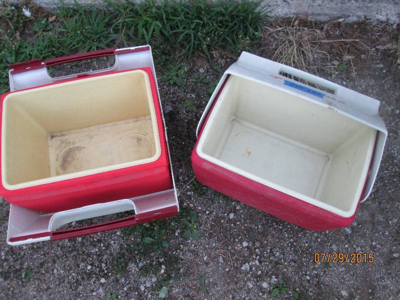 2 coolers...