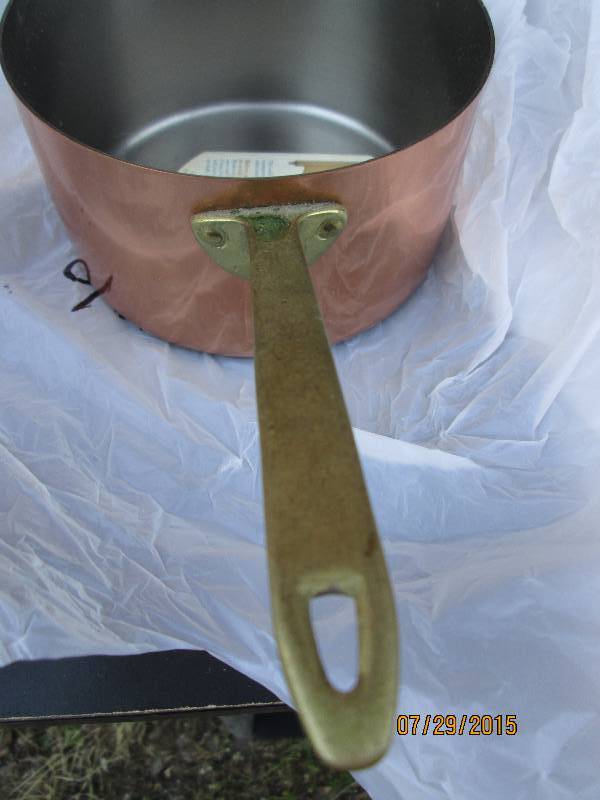 Paul Revere copper pot...
