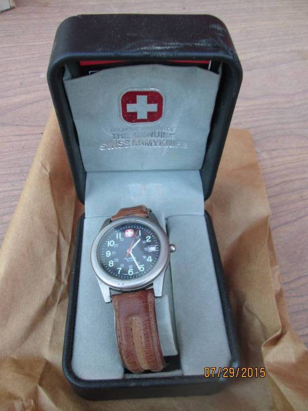 Marlboro  Wenger Swiss Army watch...