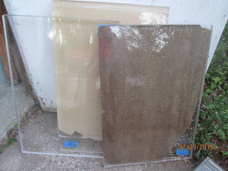 3 pieces of very THICK (1 14 inch)...