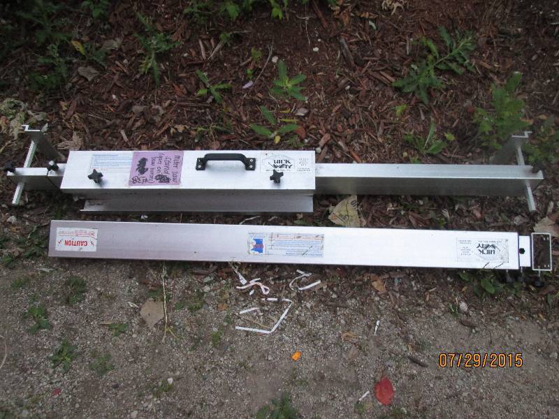 Miter Saw stand, fits on sawhorses...