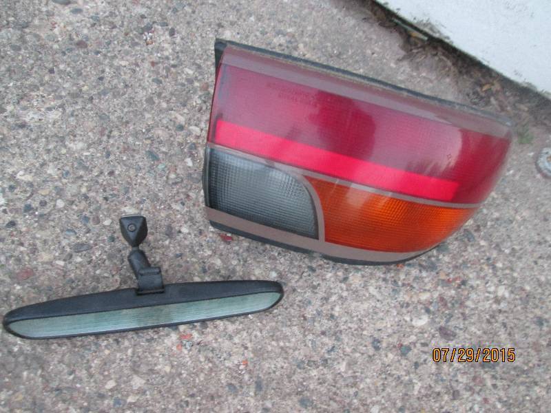2005 Malibu Tail light lens, driver...